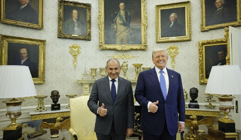 Никол Пашинян поздравил Трампа с Днём независимости США и отметил роль проекта «Путь Трампа» в мире между Арменией и Азербайджаном