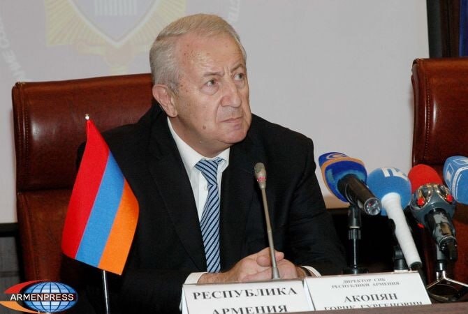 В Горисе расследуют дело о служебном подлоге экс-главы СНБ Горика Акопяна