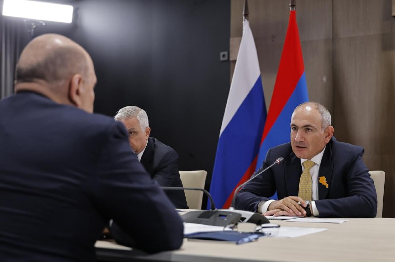 Пашинян анонсировал договоренности с Мишустиным на встрече в Екатеринбурге