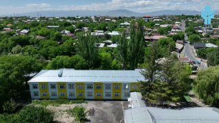 Отремонтированная школа в Горисе, Сюникская область, Армения