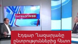 Эдгар Казарян: до и после выборов в Горисе
