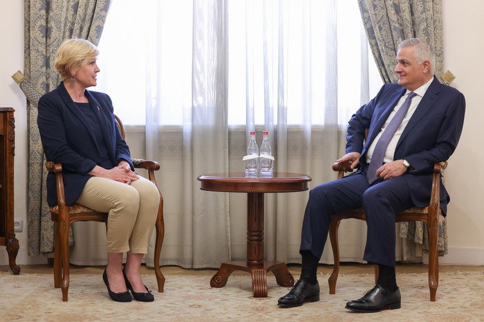 Встреча вице-премьера Армении Мгера Григоряна с послом Эстонии и делегацией ESTDEV в Ереване