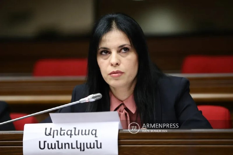 Арегназ Манукян из партии «Мать Армения» арестована на два месяца в Горисе