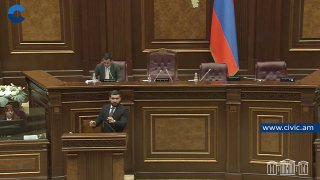 Ваагн Алексанян: оппозиция покинула зал из-за «передачи» для товарищей в тюрьме